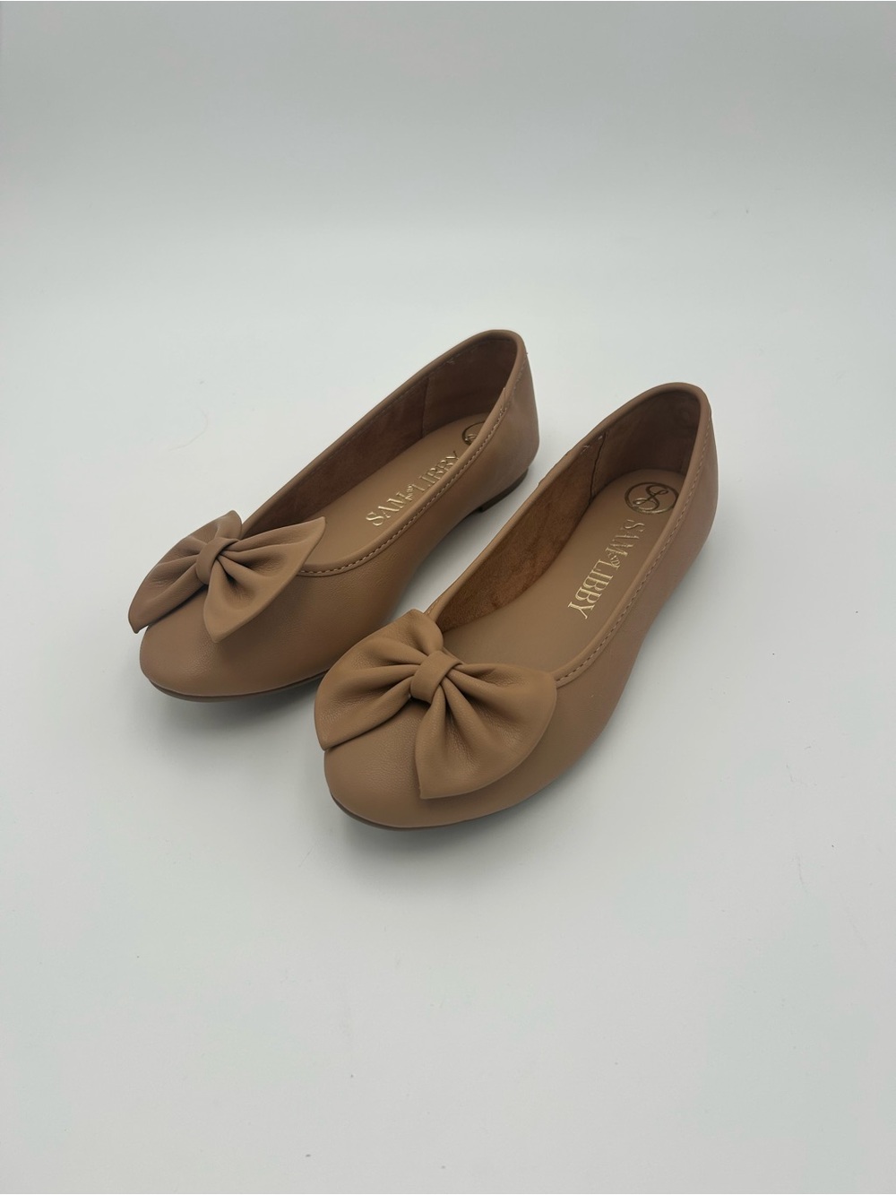 Sam & Libby Tan Carlin Bow Ballet Flats